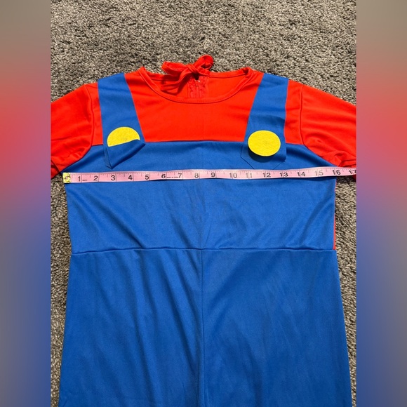 Kids Red and Blue Plumber Costume - Mario set NWOT - Picture 11 of 16